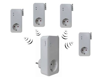 4G, 230V/16A med temperatur-givare, huvudenhet