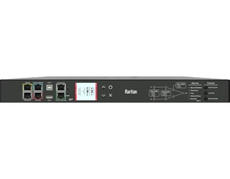 7x C13, 1x C19 ut. 1x blåhand. 16A, 230V AC, 19"
