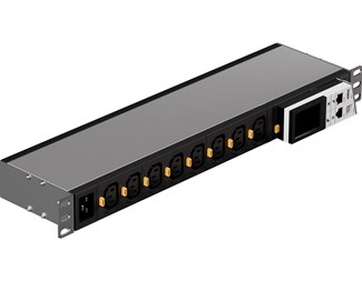 8 x C13 uttag, 230/16A, 19'' 1 X C20