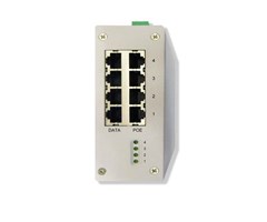 4-ports injektor, 30W, Gigabit, DIN-montage