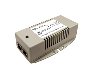 12 VDC in, DC/DC Gigabit PoE-Injektor 56V DC ut