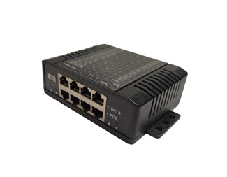 Aktiv PoE, 44-57VDC in 802.3at 35W per port ut