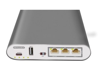 USB-A, USB-C, 24V PoE, LAN, PoE++ (802.3bt)