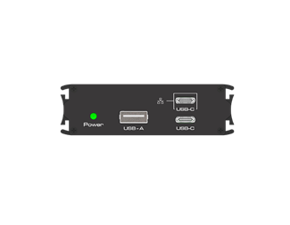 RJ45, PoE++, in, 2xUSB-C, USB-A, RJ45 ut