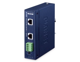 IPOE-173S Industrial Single-Port 10/100/1000Mbps 802.3bt PoE