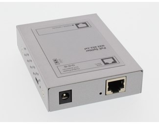 1-ports splitter 15W (802.3af) 10/100/1000Mbps (5/7.5/9/12V)