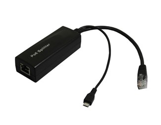 10/100Mbps PoE till micro USB, 5V/2A