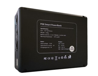 PoE 802.3af/at (Gigabit), PoE (Passiv) 24V/1A