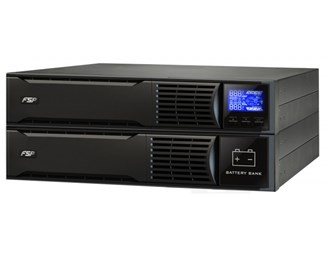1kVA/900W Online UPS strömskydd, c13 , Rack