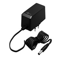 (27 W / 2.25 A)  med 5.5 mm x 2.1 mm DC plug