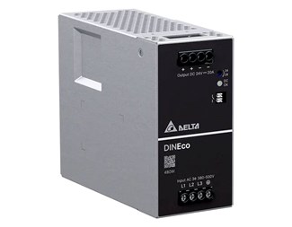 480W / 20A, PSU DIN-Monterad 340 - 575 Vac till 24VDC