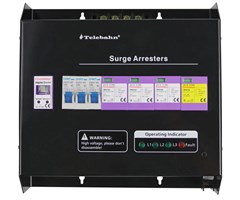 3fas Grovskydd,klass 1&2, 255V, 32A, 25kA/50kA impulsström