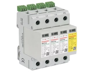 T1+T2 3 phase 3P+N, Uc: 275V, Iimp: 15KA, Imax: 75KA