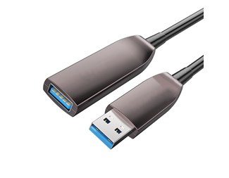 5m USB 3.2 Gen1 Typ A hane till hona AOC hybridkabel