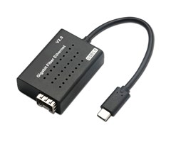 USB-C, SFP 1000Mbit, svart, USB 3.0