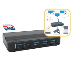 USB 3.0 Type-C och Type-A,NBase-T Ethernet (2.5GBASE-T)