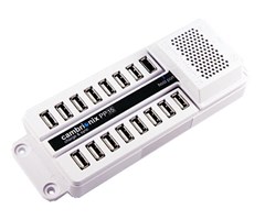 15-port laddstation och synk-station universell
