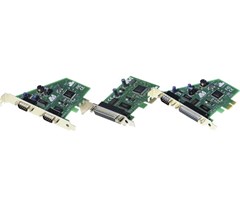 1xRS232, DB25, UART 16550, 115 kbps, fullhöjd