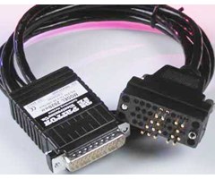 RS232 = DB25 hona, V35 = DB25 hane