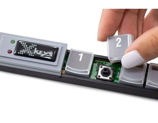 8 tangenter - USB för KVM-switch
