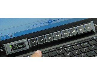 8 tangenter - USB för KVM-switch