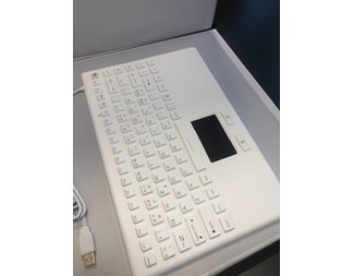 Tastatur med Touchpad Nordisk IP67