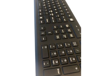Sort Industri Tastatur Nordisk IP68