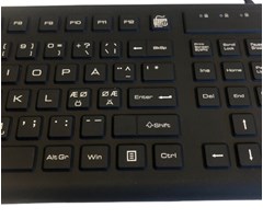 Industri Tastatur Nordisk IP68