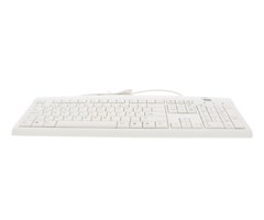 Tangentbord, med numerisk del, off-white, USB