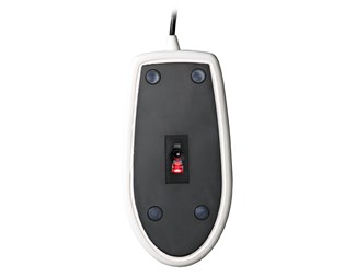 Mus, USB, IP68, scroll-funktion, vit