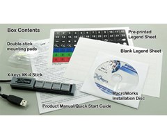 4 tangenter - USB