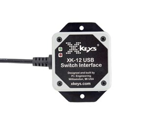 12 ingångar, USB