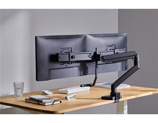 2x17-32'' , 2x9kg, svart