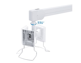 2-8kg, 2100mm väggarm VESA 75/100mm