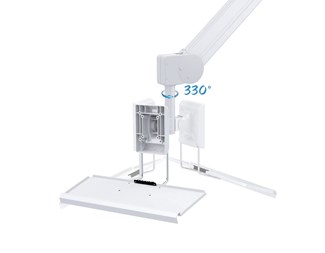 1-7kg, 2100mm med skiva för tangentbord/mus