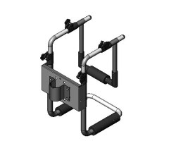 Hållare för dator, justerbar 50-230x150-585mm