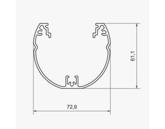 Hvit 4x230V + 2xRJ45 cat6 UTP