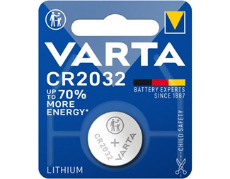 CR2032, 3V, 230mAh