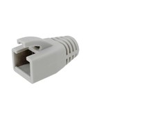 Grå, 8.0mm böjskydd RJ45 för klämma