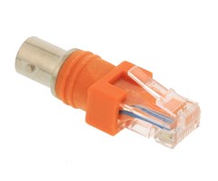 RJ45 hane till BNC hona