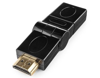 ADAPTER HDMI - HDMI M-FM JUSTERBAR 180°