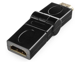 ADAPTER HDMI - HDMI M-FM JUSTERBAR 180°