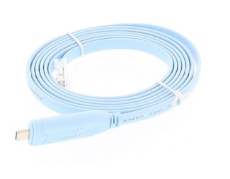 1,8m, typ C, ljusblå