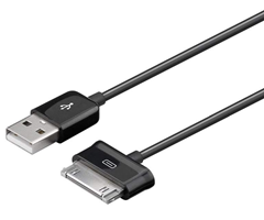 1,2m USB 2.0 kabel för Samsung Galaxy Tab