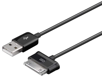 1,2m USB 2.0 kabel för Samsung Galaxy Tab