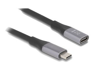 2,0 mtr USB 40 Gbps Forlengelseskabel USB-C Hunn-Hann PD3.1