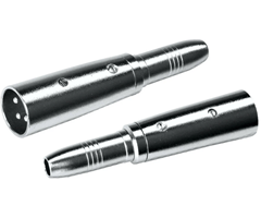 3-pol han til 6,3mm mono hun