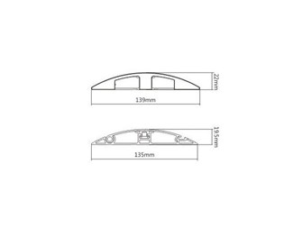 200 cm TALOS golvlist
