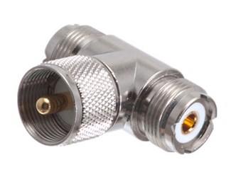 1x Hane 2x Hona, 50 Ohm UHF