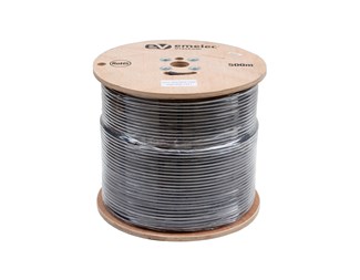 100,0 mtr Sort SDI 18 AWG Solid Core